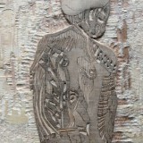Drzeworyt - miniatura - wycięta matryca - Sebastian Skowroński