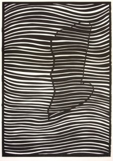 Ze szkicownika, rok nieznany - Etap I, 2015, kartonoryt, 100x70 cm, papier Hahnemuhle 300g (107x78)