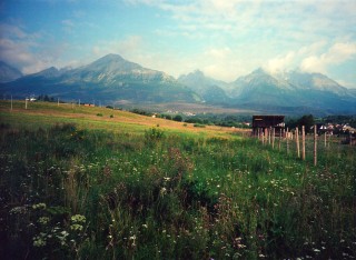 Tatry, zdjęcie wykonane aparatem LOMO lc-a