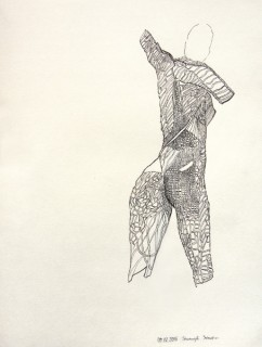 notatnik, 09 luty 2015, tusz, 35×28 cm